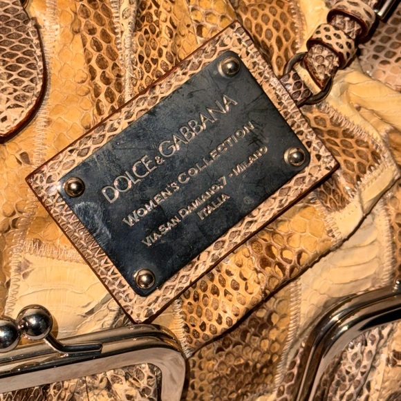 Dolce & Gabbana Snakeskin “MISS CURLY” Bag - Picture 7 of 7